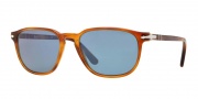 Persol PO3019S Sunglasses Sunglasses - 96/56 Light Havana / Crystal Blue