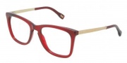 D&G DD1231 Eyeglasses Eyeglasses - 550 Transparent Red