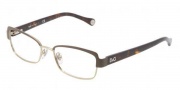 D&G DD5102 Eyeglasses Eyeglasses - 1101 Brown Pale Gold