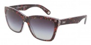 D&G DD3080 Sunglasses Sunglasses - 19748G Lettering Black / Gray Gradient 