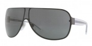 Burberry BE3057 Sunglasses Sunglasses - 105787 Dark Gunmetal / Gray