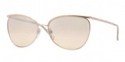 Burberry BE3059 Sunglasses Sunglasses - 10113D Copper / Beige Mirror Silver Gradient 