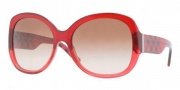 Burberry BE4103 Sunglasses Sunglasses - 326013 Red Gradient / Brown Gradient