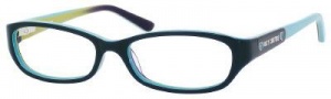 Juicy Couture Juicy 111 Eyeglasses Eyeglasses - 0P54 Emerald / Blue Crystal