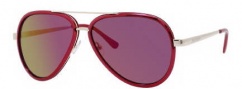 Juicy Couture Juicy 516/S Sunglasses Sunglasses - 0RE1 Neon Red (WA Gray / Black Mi Lens)