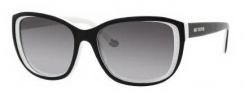 Juicy Couture Juicy 518/S Sunglasses Sunglasses - 0DB2 Black / White (Y7 Gray Gradient Lens)