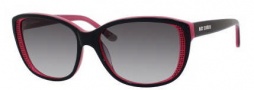 Juicy Couture Juicy 518/S Sunglasses Sunglasses - 0JZR Black Pink (Y7 Gray Gradient Lens)