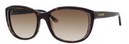 Juicy Couture Juicy 518/S Sunglasses Sunglasses - 0086 Dark Havana (Y6 Brown Gradient Lens)
