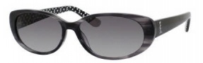 Juicy Couture Juicy 524/S Sunglasses Sunglasses - 0RG5 Black ( Y7 Gray Gradient Lens)