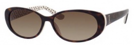Juicy Couture Juicy 524/S Sunglasses Sunglasses - 0RG6 Tortoise Ivory (Y6 Brown Gradient Lens)
