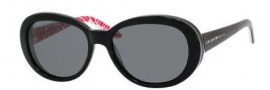 Kate Spade Tali/P/S Sunglasses Sunglasses - X12P Black / Redfinger (RA Gray Polarized Lens)