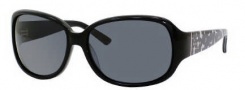 Kate Spade Madina/P/S Sunglasses Sunglasses - 807P Black (RA Gray Polarized Lens)