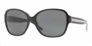 Burberry BE4108 Sunglasses Sunglasses - 328681 Black / Polarized Gray
