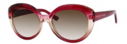 Kate Spade Chesley/S Sunglasses Sunglasses - 0JVD Rose Peach Crystal (Y6 Brown Gradient Lens)