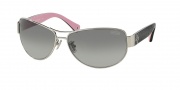 Coach HC7001 Sunglasses Taylor  Sunglasses - 900611 Silver Black / Gray Gradient