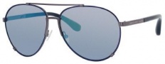 Marc by Marc Jacobs MMJ 301/S Sunglasses Sunglasses - 082T Blue Shiny (T7 Blue Mirror Lens)