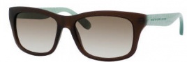 Marc by Marc Jacobs MMJ 261/S Sunglasses Sunglasses - 0XMH Matte Brown Green (DB Brown Gray Gradient Lens)