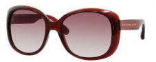 Marc by Marc Jacobs MMJ 273/S Sunglasses Sunglasses - 01UF Burgundy Hearts (FM Brown Violet Shaded Lens)