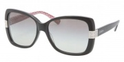 Coach HC8004 Sunglasses Harper Sunglasses - 503411 Black / Grey Gradient
