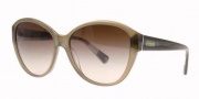 Coach HC8007 Sunglasses Abigail Sunglasses - 504213 Olive / Brown Gradient