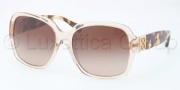 Coach HC8013B Sunglasses Adelle Sunglasses - 514513 Transparent Camel / Dark Brown Gradient