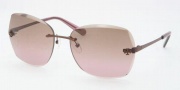 Tory Burch TY6016 Sunglasses Sunglasses - 104/14 Brown / Brown Pink Gradient