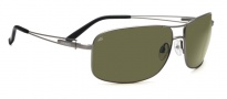 Serengeti Sassari Sunglasses Sunglasses - 7669 Satin Gunmetal / 555NM