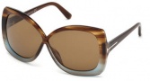 Tom Ford FT0227 Calgary Sunglasses Sunglasses - 83Z Violet / Gradient Mirror Violet