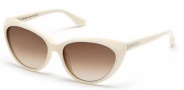 Tom Ford FT0231 Martina Sunglasses Sunglasses - 25F Ivory / Gradient Brown