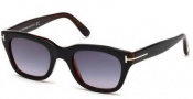 Tom Ford FT0237 Sunglasses Snowdon Sunglasses - 05B Black / Gradient Smoke