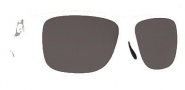 Costa Del Mar Caye Sunglasses White Frame Sunglasses - Dark Gray / 400G