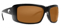 Costa Del Mar Cheeca Sunglasses Black Frame Sunglasses - Dark Amber / 400G