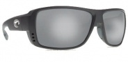 Costa Del Mar Double Haul Sunglasses Black Frame Sunglasses - Silver Mirror / 580G