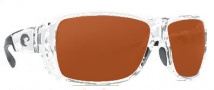 Costa Del Mar Double Haul Sunglasses Crystal Frame Sunglasses - Copper / 580G