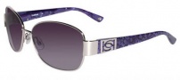 Bebe BB 7054 Sunglasses Sunglasses - Silver 
