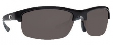 Costa Del Mar Indio Sunglasses - Black Frame Sunglasses - Gray / 580P