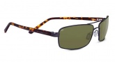 Serengeti San Remo Sunglasses Sunglasses - 8452 Satin Gunmetal / Polarized 555nm