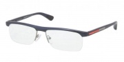 Prada Sport PS 04CV Eyeglasses Eyeglasses - 7YO1O1 Gunmetal