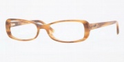 Anne Klein AK8107 Eyeglasses Eyeglasses - 221 Amber Horn