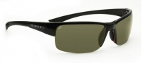 Serengeti Corrente Sunglasses Sunglasses - 7693 Shiny Black / Crystal Red / Polar PHD 555NM
