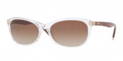 DKNY DY4083 Sunglasses Sunglasses - 300213 Transparent / Brown Gradient