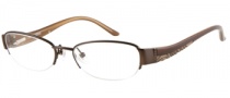 Guess GU 2263 Eyeglasses Eyeglasses - BRN: Brown Satin