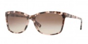 DKNY DY4090 Sunglasses Sunglasses - 354813 Red Tortoise / Brown Gradient