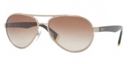 DKNY DY5069 Sunglasses Sunglasses - 101613 Brushed Copper / Brown Gradient