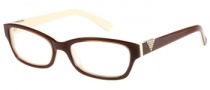 Guess GU 2295 Eyeglasses Eyeglasses - BRN: Brown / Cream 