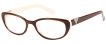 Guess GU 2296 Eyeglasses Eyeglasses - BRN: Brown Cream