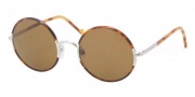 Ralph Lauren RL7035JW Sunglasses Sunglasses - 900133 Silver / Crystal Brown
