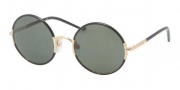 Ralph Lauren RL7035JW Sunglasses Sunglasses - 911452 Gold / Crystal Green