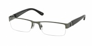 Polo PH1117 Eyeglasses Eyeglasses - 9157 Brushed Dark Gunmetal