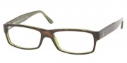 Polo PH2015 Eyeglasses Eyeglasses - 5016 Top Havana on Green Transparent